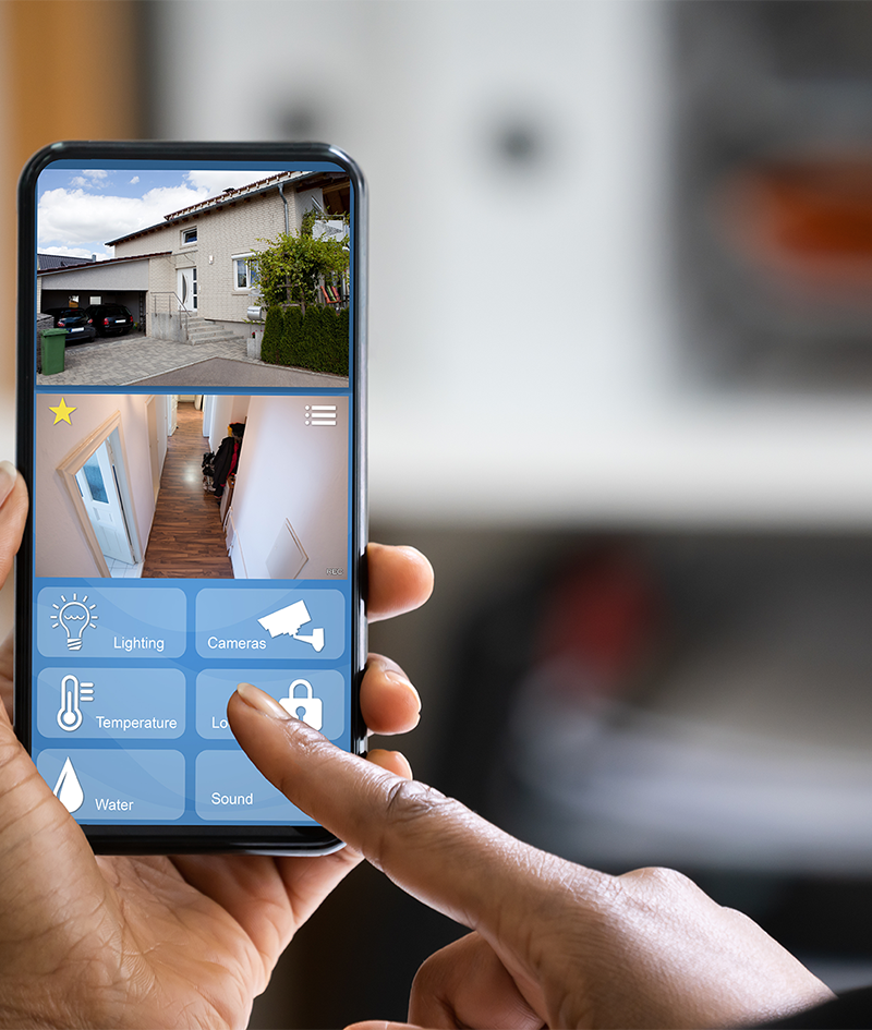 Smart home control panel
